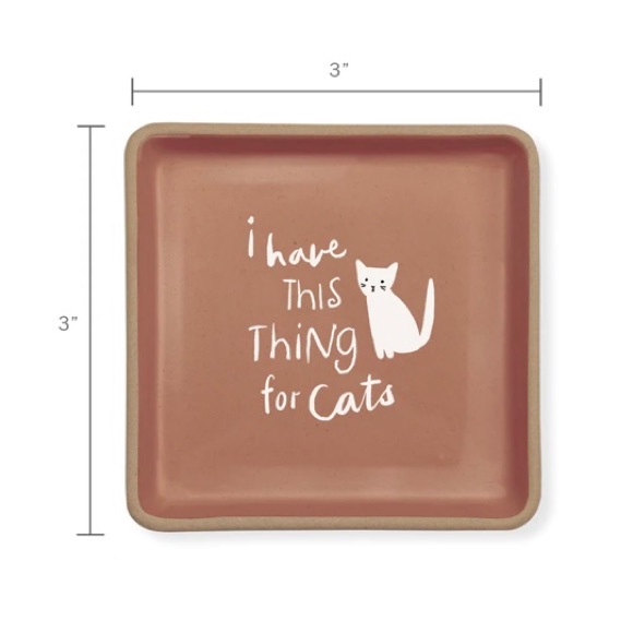 “smart/strong/fearless/resilient” decorative stoneware tray-NWT - Picture 8 of 8